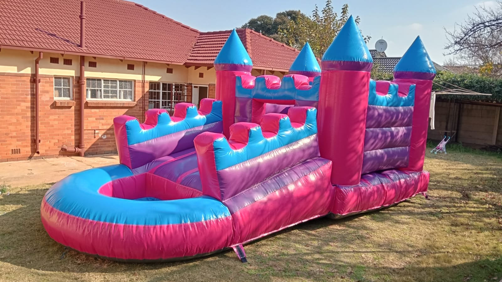 Fairy 3-in-1 for hire in Roodepoort - K&H Jumping Castles