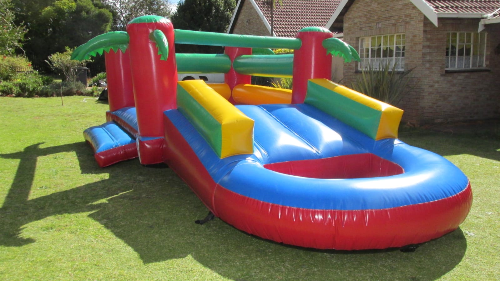 3-in-1 Castle for hire in Roodepoort - K&H Jumping Castles